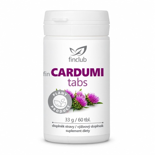 fin Cardumitabs 60 tabl - detox dla wątroby, wspomaga trawienie, oczyszcza jelita